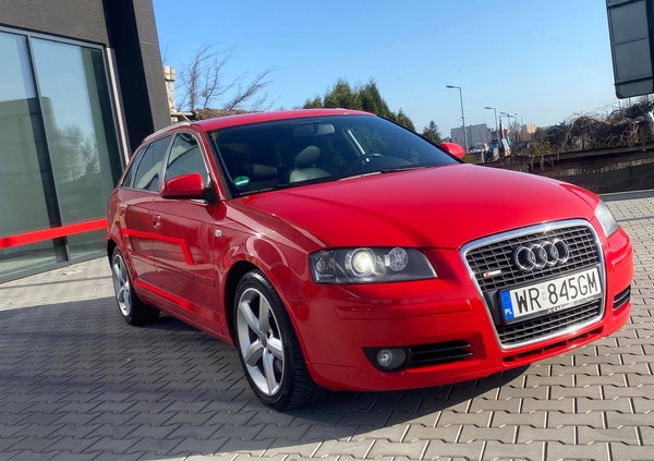 Audi A3 cena 25900 przebieg: 236500, rok produkcji 2007 z Radom małe 301